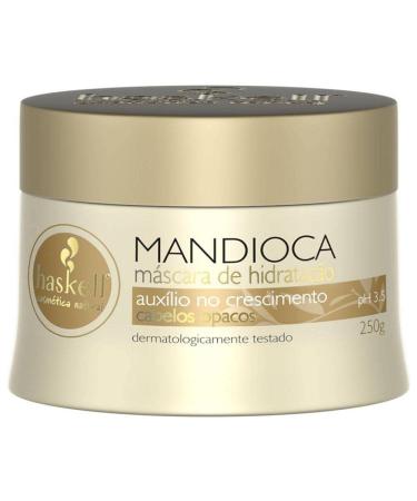 Haskell - Linha Mandioca - Mascara De Hidracao 250 Gr - (Cassava  Collection - Hydration Mask Net 8.81 Oz)