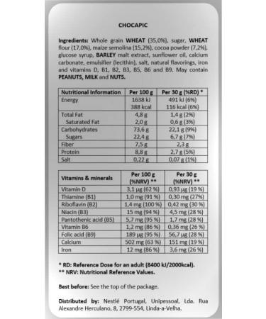 Nestl Chocapic Orginal 375g - Buy Online on SooperMarket.com
