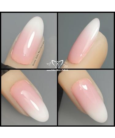 Babyboomer Vight Gel Set - Ice White & Camouflage Builder Natural French Gel (15ml Each) | 2 Pack for Stunning Nails - Buy Online on SooperMarket.com