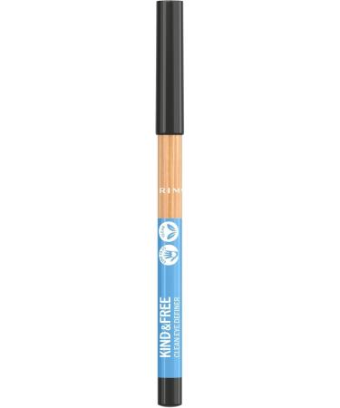 Rimmel London - Kind & Free Eye Definer 100% Vegan Ultra-Creamy Buttery Texture Intense Pigmentation Lasts Up to 12 hours Pitch - 001 - Buy Online on SooperMarket.com