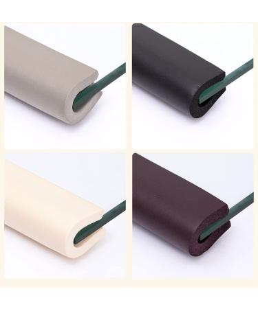 M2cbridge U Shape Extra Thick Furniture Table Edge Protectors Foam Baby Safety Bumper Guard 6.5 Ft (Black) - Buy Online on SooperMarket.com