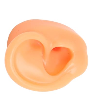 Acupuncture Ear Model Multi-Purpose Fake Ear Model Soft Reusable for Practical Acupuncture Training (Right)