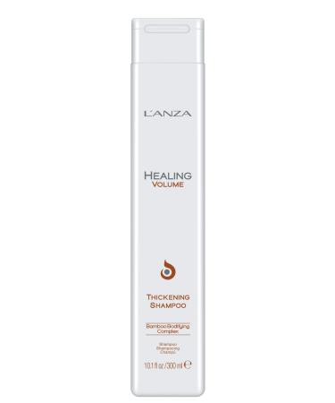 L'ANZA Healing Volume Thickening Shampoo  Boosts Shine  Volume  and Thickness for Fine and Flat Hair  Rich with Bamboo Bodifying Complex and Keratin (10.1 Fl Oz)