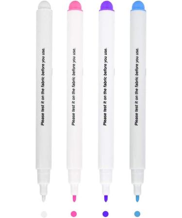 Biitfuu Disappearing Ink Fabric Marker - Temporary Auto-Vanishing Pen for Cloth Sewing - Buy Online on SooperMarket.com