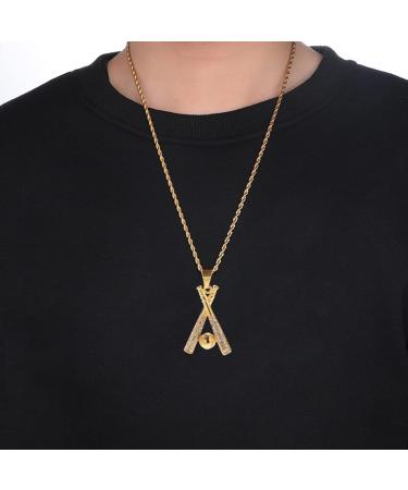 Baseball Necklace | Stainless Steel Pendant | Sports Jewelry for Men and Women - Buy Online on SooperMarket.com
