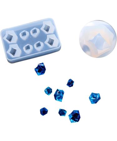 NUOBESTY Silicone Mold 3pcs Ice Cube Mold Silicone Molds Silicone Gel Mould Pendant Making Tool Ice Block Mold Crystal Cake Mold Crystal Drop Gel Mold As Shownx3pcs mediumx3pcs - Buy Online on SooperMarket.com