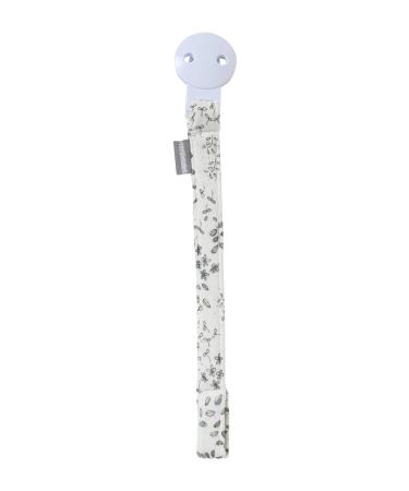 VERTBAUDET pacifier chain with print wool white floral ONE SIZE wool white floral One size