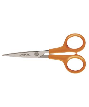 Fiskars Classic Micro-Tip Needlework  Metal  Orange  5.9 x 1.2 x 12.6 cm