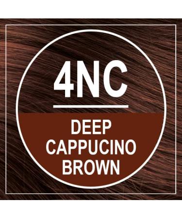 Naturtint 4NC Deep Cappuccino Brown Hair Color - Ammonia Free, Vegan, Cruelty Free - 100% Gray Coverage - Long Lasting Results - Buy Online on SooperMarket.com