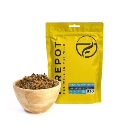 FIREPOT Porcini Mushroom Risotto (Extra Large) - Healthy VEGAN Dehydrated Expedition Food