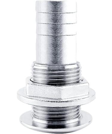 EEYAD 316 Stainless Steel Boat Thru-Hull Fitting Drain - 3/4 I.D. Hose Compatible - Buy Online on SooperMarket.com