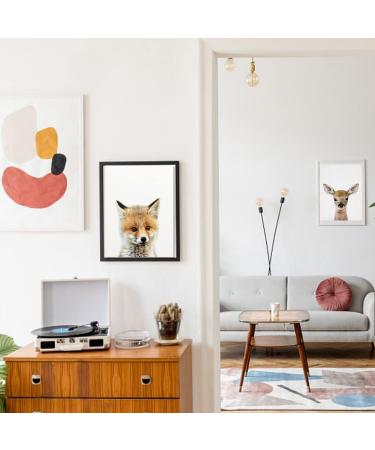 Forest Animals Poster Set - Set of 6 Children's Room Wall Art and Safari Decoration - Buy Online on SooperMarket.com