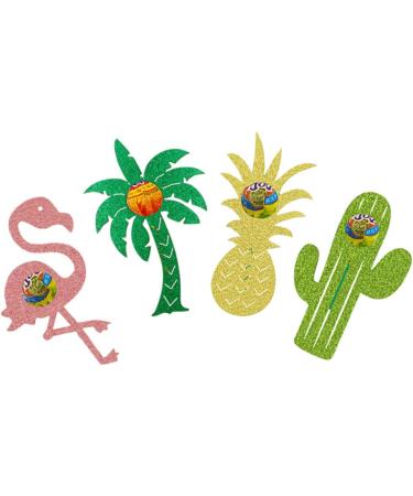 MAGICLULU 48 Pcs Candies for Goodie Bags Amazoncards Goodie Bag Candy Lollipop Wrapper Hawaii Party Lollipop Decor Lollipop Stand DIY Lollipop Glitter Candy Bags Pineapple Decorations - Buy Online on SooperMarket.com