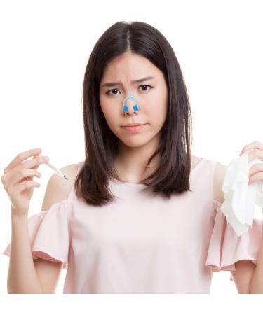 16Pcs Healeved Nose Cuffs - Stop Nosebleeds & Epistaxis Clips | EVA Foam Nose Bleed Stopper for First Aid - Blue - Buy Online on SooperMarket.com