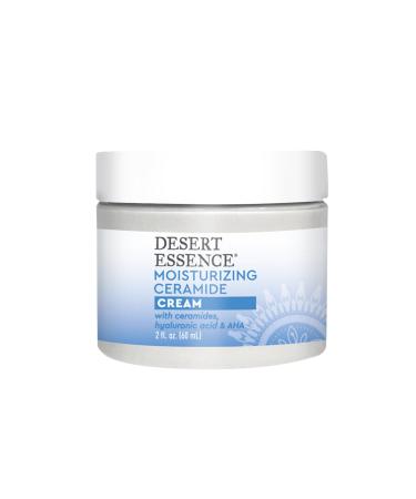 Desert Essence Moisturizing Ceramide Facial Cream - Vegan Gluten-Free Cruelty-Free - Nourish & Rejuvenate Sensitive Skin - Buy Online on SooperMarket.com