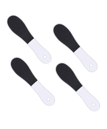 AWAVM 4-Piece Double-Sided Foot File Dead Skin Removal Professional Foot Care Tool Suitable for Hard Skin and Dry Cracked Foot Care