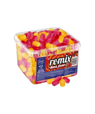 Fazer Remix Soda Cans loose mix Gummy Box of 2.3kg 81.1 oz