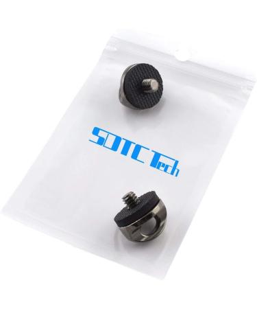SDTC Tech Camera Neck Strap Screw Holder - 2 Pack 1/4-20 Thread Camera Screws with Rubber Washer - Buy Online on SooperMarket.com