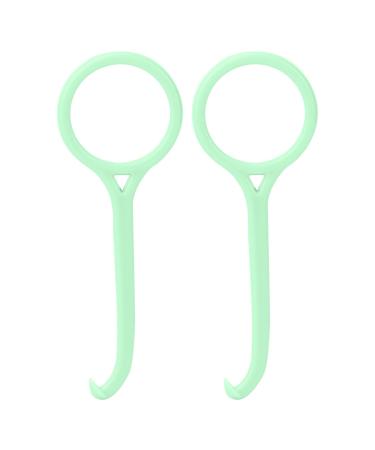 Aligner Remover Professional Aligner Remover Braces Retainer Remover Tool Oral Care Tool 2 Pack (Light Green)