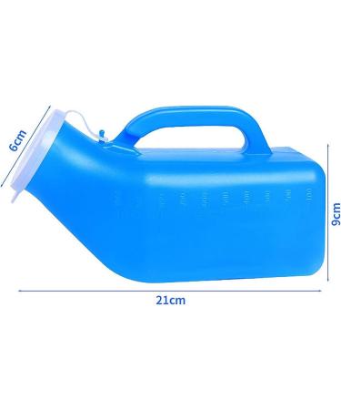 Male Urinal Bottle camping toilet urine bottle Outdoor Travel Male Urinal Long Neck Incontinence Pee Bottle Clear Plastic Urine Collection Device Spill Proof Device Portable Urinal Bottle Snap - Buy Online on SooperMarket.com
