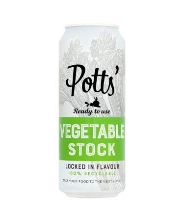Potts Vegetable Stock Can 500ml