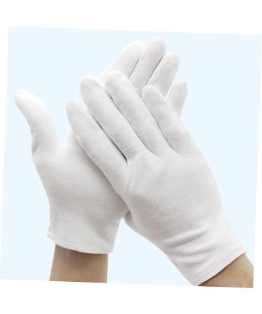 minkissy 24 Pairs Hand Care Laboratory Coin Cotton Industrial Hand Work Moisturizing White Plate - Buy Online on SooperMarket.com