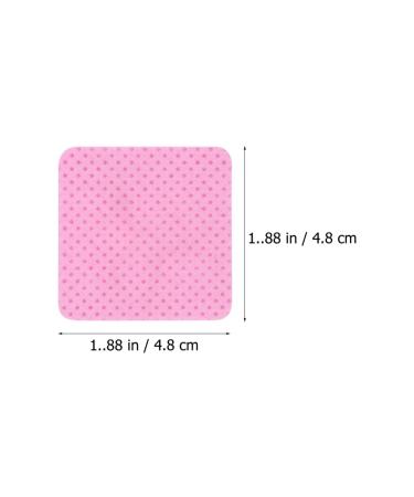 FRCOLOR 800 Pcs Glue Wipes - Glue Remover Cleaning Pads Non-Woven Fabric for Nail Polish & Eyelash - 4.8x4.8cm Pink - International Shipping Available - Buy Online on SooperMarket.com