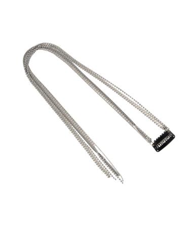 minkissy Women's Chain Barrette Chain Rope Hair Alloy Material