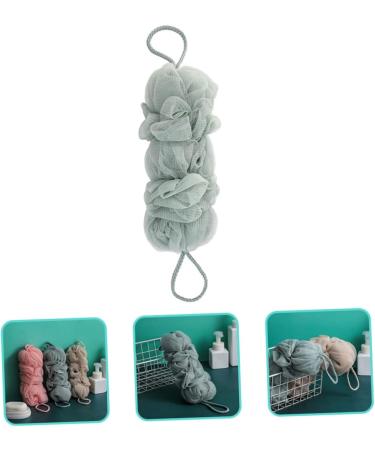 3pcs Bath Ball Shower Sponges for Men - Exfoliating Body Scrubber & Back Washer Pouf for Ultimate Shower Experience - Buy Online on SooperMarket.com