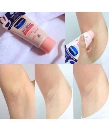 Vaseline Dry Serum Ultra Bright Deodorant - Gluta Collagen & Vitamin B3 45ml (Pack of 2) - International Shipping Available - Buy Online on SooperMarket.com