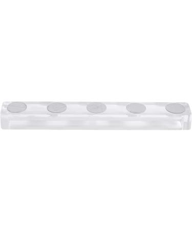 Peowuieu New Magnetic Acrylic Manicure Tools Nail Practice Hand Nail Exercises Pedestal Nail Supplies Nail Tips Display Stand Silver - Buy Online on SooperMarket.com