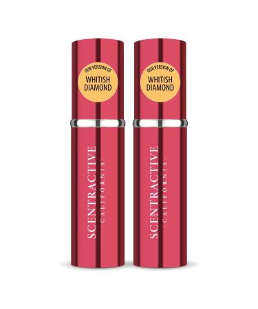 CA Perfume Impression of Elizabeth T. Whitish Diamond For Women Replica Version Fragrance Dupes Concentrated Long Lasting Eau de Parfum Spray Refillable Atomizer Bottle 0.17 Fl Oz/5ml-X2 ELIZABETH T. WHITISH DIAMOND IMPRESSION 0.34 Fl Oz (Pack of 1)
