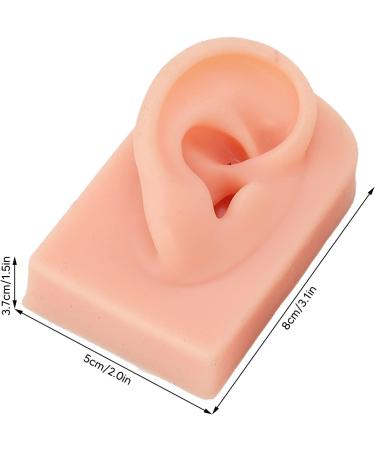 Flexible Reusable Right Ear Model for Piercing Training - Simulated Ear - Buy Online on SooperMarket.com