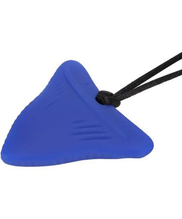 Food Grade Silicone Chew Necklace for Boys and Girls - Cute Teething Pendant Toy (Blue) - Buy Online on SooperMarket.com