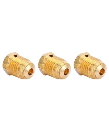 Alomejor 3PCS Burst Disks 3K 5K 3/8 24UNF 3000psi Unified Copper Burst Disks for Paintball Tank Regulator