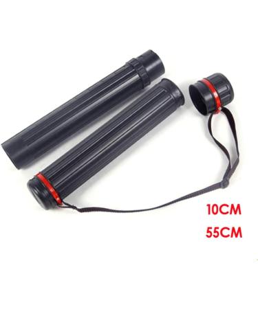 ULTNICE Plastic Multi- Functional Portable Extendable Tubes Extendable Poster Tubes Storage Tube for Document Paper Documents Blueprints Drawings and Art (Black Size XS) Black Size 1 - Buy Online on SooperMarket.com