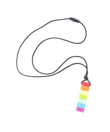 Non-Toxic Silicone Baby Teether Necklace - Yellow Stylish Chewable Pendant for Boys - Buy Online on SooperMarket.com