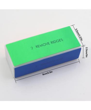 Dajidafu Nail Files Buffer Professional Pedicure Remover Smooth Cleaning Brush Set Accessories Manicure Tool Kit Salon Using - Buy Online on SooperMarket.com