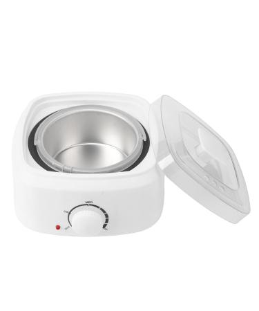 Mini Wax Sail | Small Wax Warmer for Hair Removal | Transparent Lid Wax Heater for Body Spa Salon (EU Connector) - Buy Online on SooperMarket.com