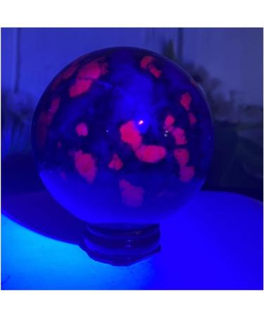 Natural Crystal Rough Natural Sphere Natural Gemstones Emeralds and Ruby Symbiotic Crystal Ball Hand Polished Spheres Quartz Decoration Gift 1pc (Color : 450-460g) - Buy Online on SooperMarket.com
