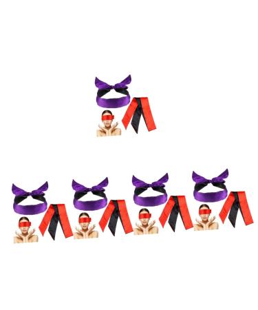 Healifty 10 Pcs Satin Eye Mask Blindfolds for Adults Blindfold Strap Sleeping Eye Patch Blindfold Mask for Party Blindfold for Game Satin Eye Covers Eye Covers Adjustable Miss Alternative
