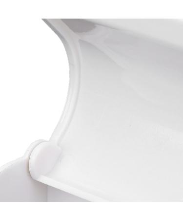 Self-Adhesive Plastic Razor Holder with Cover | Double-Sided Shower & Kitchen Hanger | Best Bathroom Organization - Buy Online on SooperMarket.com