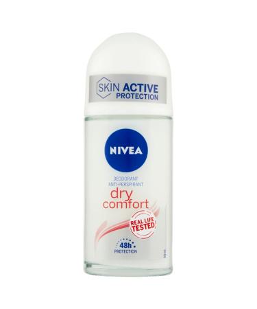 Nivea Dry Comfort Roll-On Deodorant - 50 ml 1.69 Fl Oz (Pack of 1)