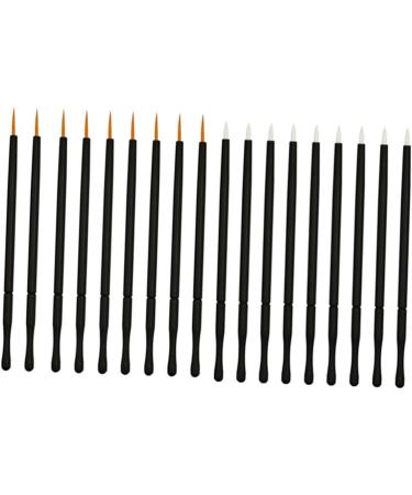Gogogmee 100pcs Eyeliner Brush for Liner Gel Eyeliner Eye Makeup Tools Liquid Eyeliner Cosmetic Disposable 10*0.5cm As Shown - Buy Online on SooperMarket.com