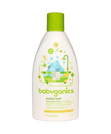BabyGanics, Bubble Bath, Chamomile Verbena, 9 fl oz (266 ml)