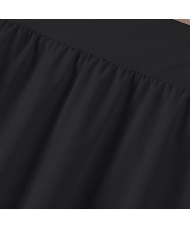 Beehong Toddler Kids Girls Black Sports Shorts with Pockets | Size 6-7 Years - Buy Online on SooperMarket.com