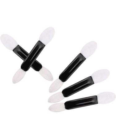 FOYTOKI 50pcs Women Eyeshadow Brush Beauty Sponge Double Sided Eyeshadow Brush Foam White Miss Oval Lipstick - Buy Online on SooperMarket.com