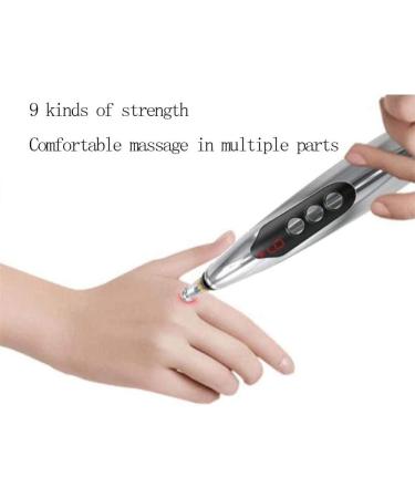 Acupuncture Pen USB Rechargeable Electronic Acupuncture Pen Therapy Instrument Meridian Energy Pen Massager Relief Pain Tools - Buy Online on SooperMarket.com