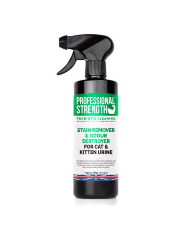 Professional Strength Cat Urine Destroyer A powerful Solution to Rid your Home of the Smell of Cat Urine and Prevent Future Territory Marking