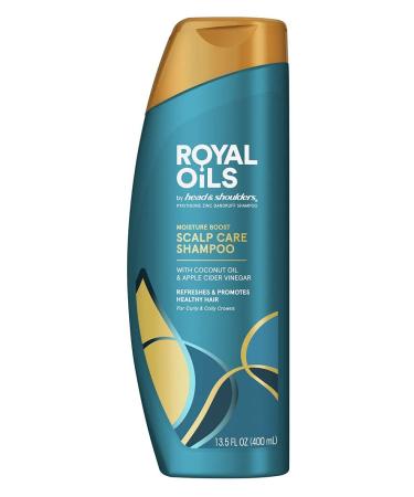 Head & Shoulders Royal Oils Shampoo Moisture Boost 13.5 Ounce (400ml) (Pack of 2)
